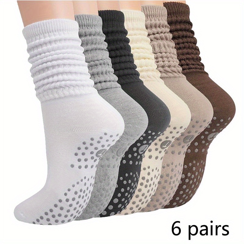 Medias Para Pilates Y Yoga - Chaussettes de yoga double épaisseur 1/3,