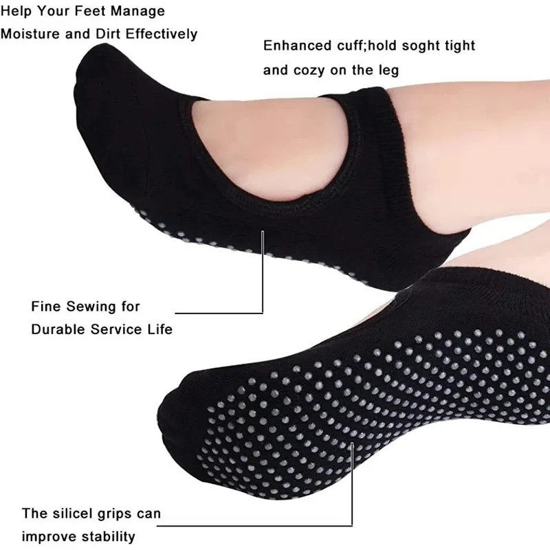 1-3 paires de chaussettes de y - Pilate Yoga Workout avis et prix
