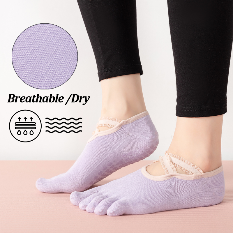 Chaussettes de Pilates antidér - Medias Para Pilates Y Yoga avis et prix